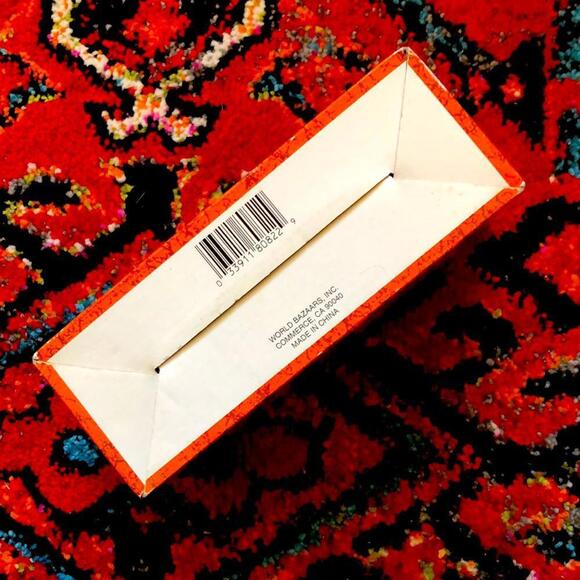 Vintage World Bazaars Rustic Pumpkin Ceramic Napkin Rings - Picture 2 of 8